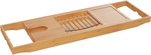 Raft për vaskë Platon bambu natyrale 70x15x4.5cm