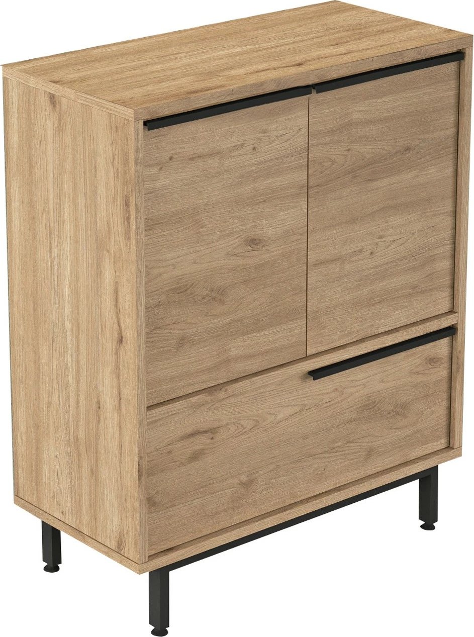 Dollap këpucësh Hanah Home, On8C-S, ngjyrë arre