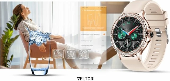 Orë e mençur për femra VELTORI, rozë