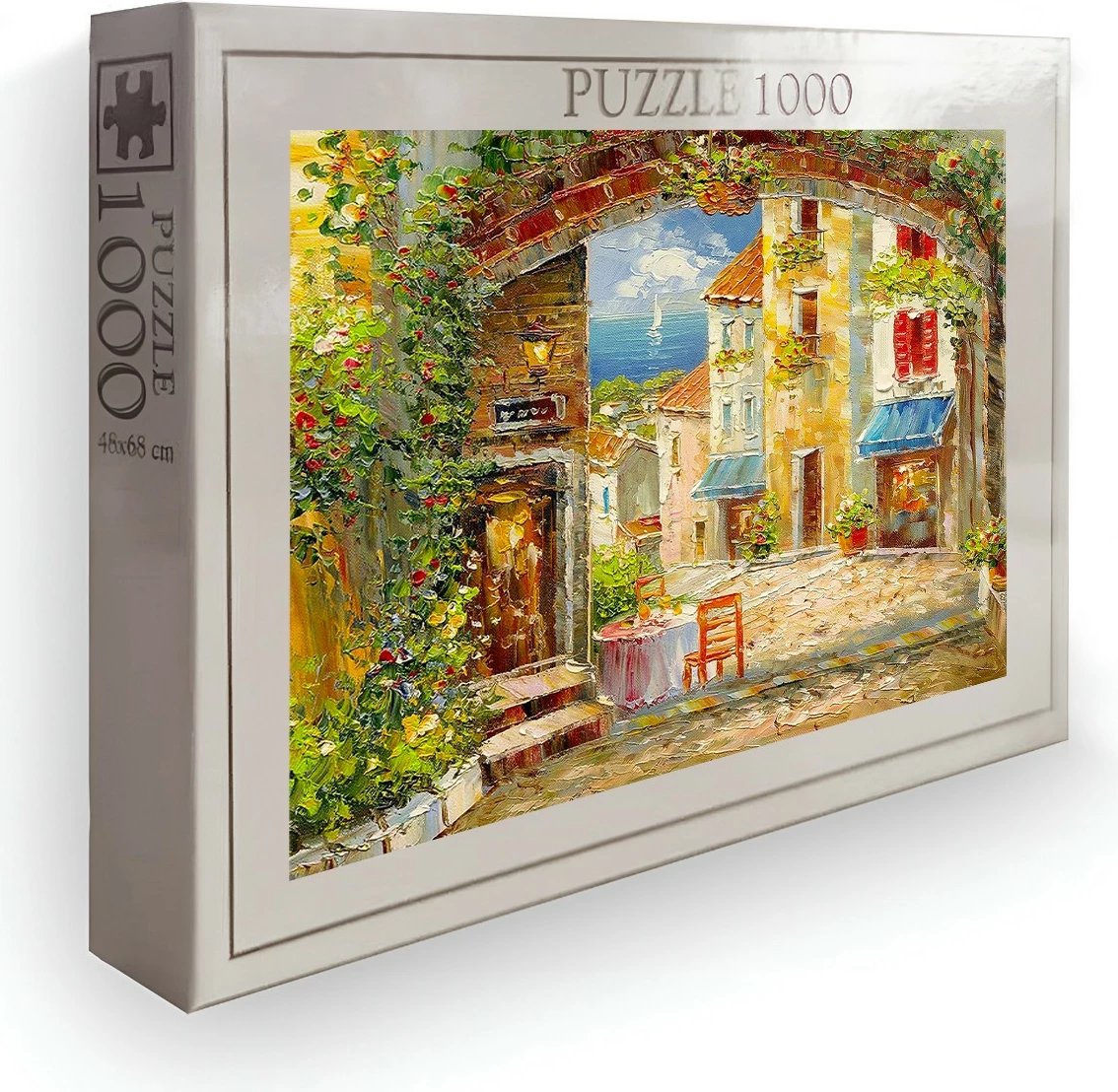 Puzzle 1000 copë, Evila Originals, shumëngjyrësh, PZL_04_1000