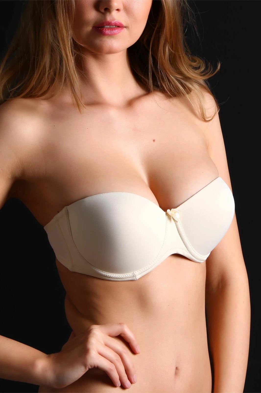 Bra pa rripa Jumeon, push-up, ngjyrë ten, 148-006010