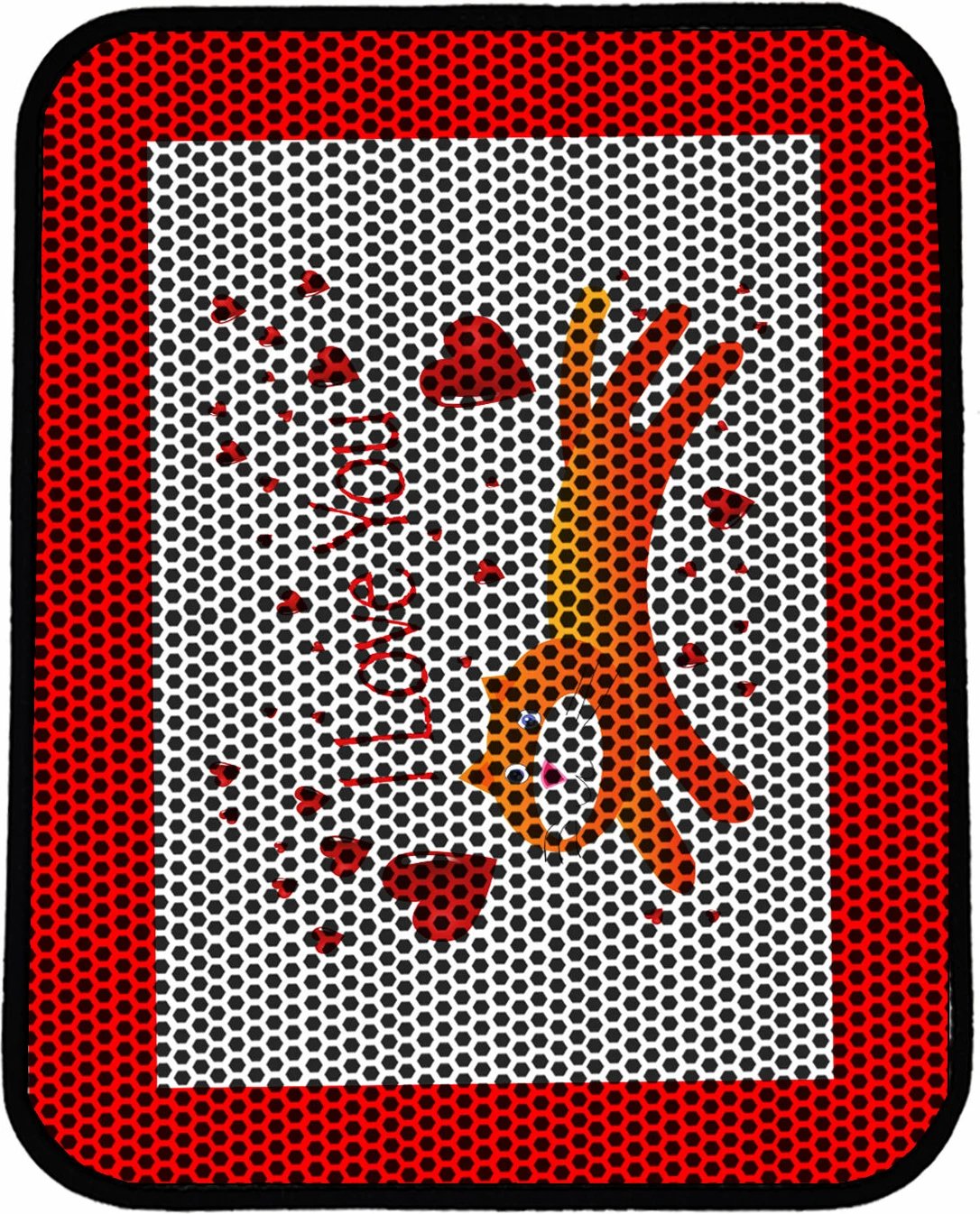 Tapet për rërë maceje, shumëngjyrësh, Paws & Whiskers, Nrszn0038, 45x60cm