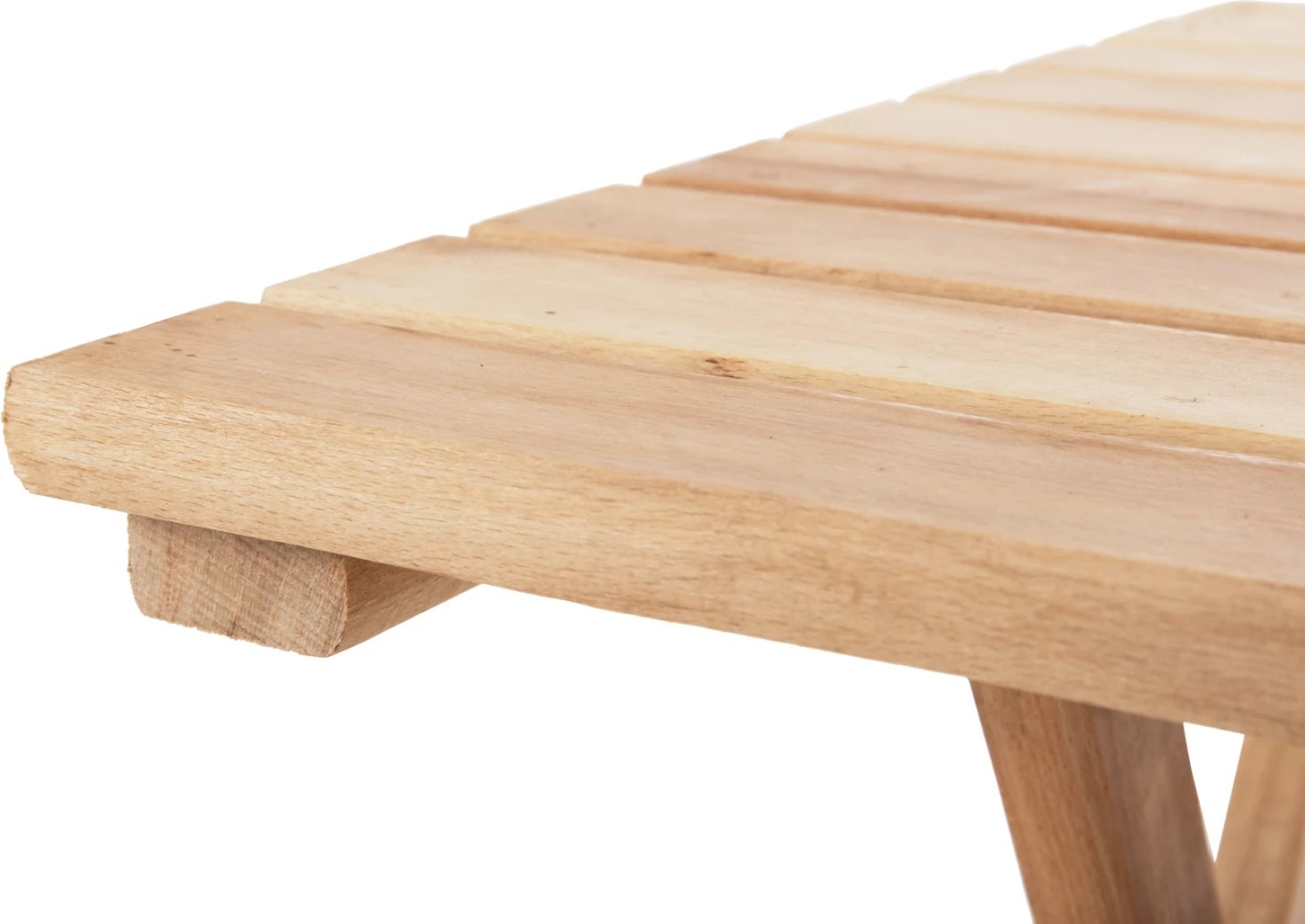 Tavolinë për drejtor, dru fagu, ngjyrë natyrale, FH5647.02, 60x60x75 cm