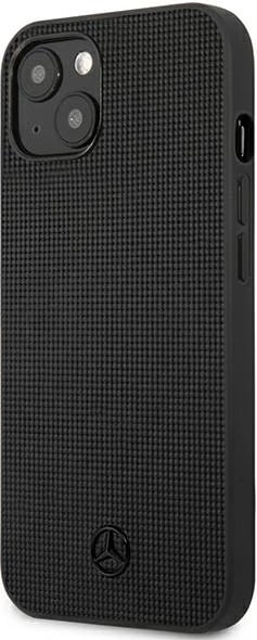 Mbështjellës Mercedes MEHCP13MMBLBK për iPhone 13 6.1", lëkurë, i zi