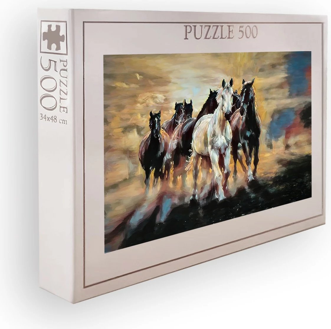 Puzzle 500 copë, Evila Originals, shumëngjyrësh, PZL_0120_500