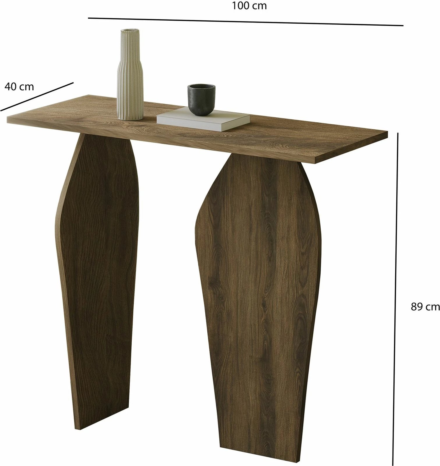 Komodë moderne, ngjyrë arre, Skye Decor Arya