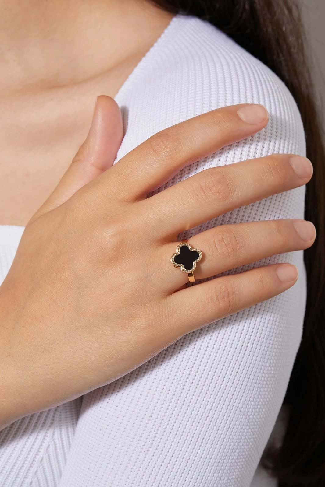 Set varëse me unazë metalike, ngjyrë ari, Elika, CSET9927