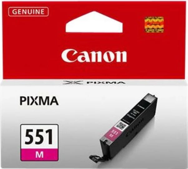 Kasetë boje, Canon, CLI-551M, 7 ml, deri 298 faqe, magenta
