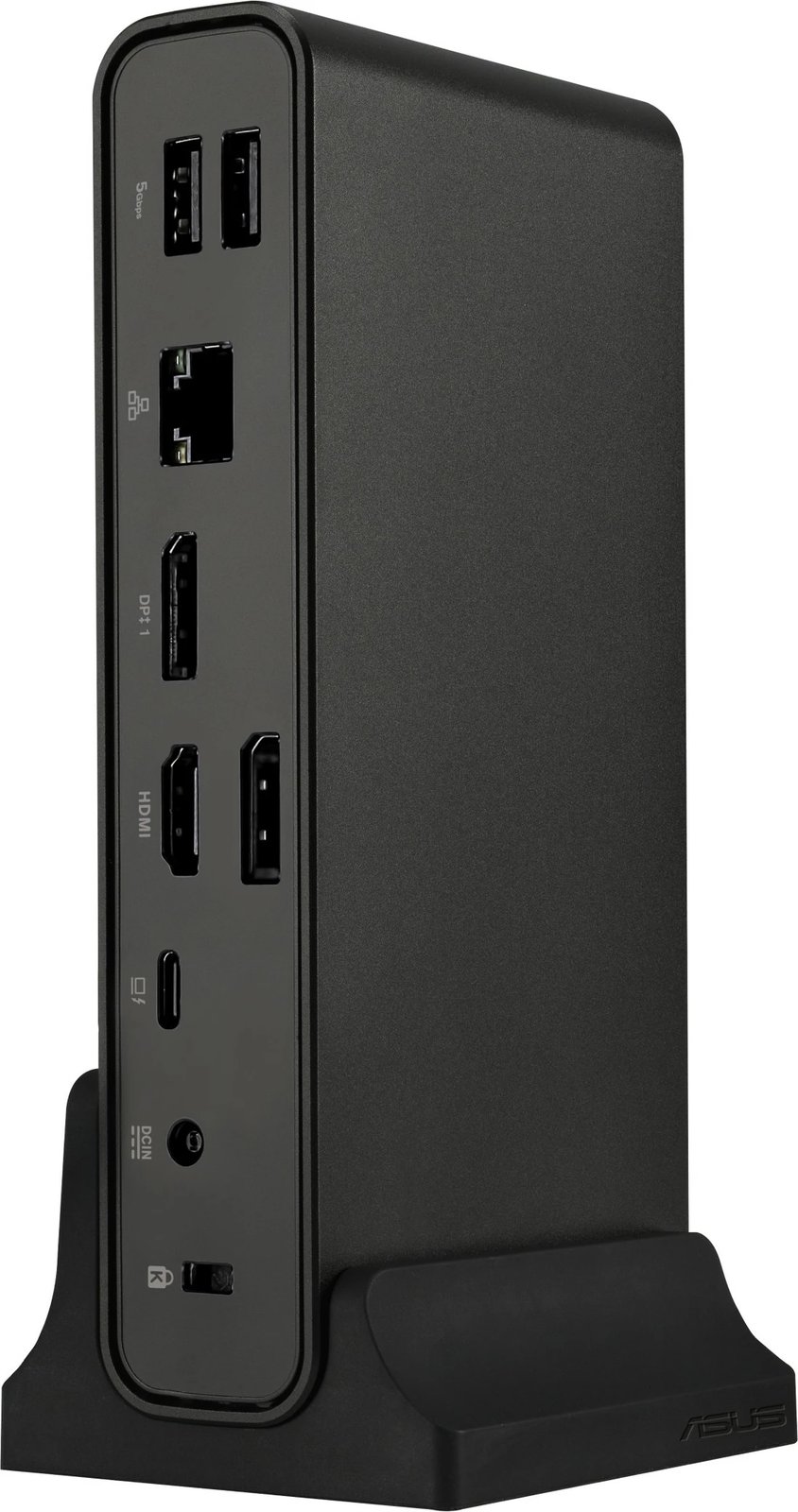 Docking station ASUS DC301, 3 ekrane, USB-C, e zezë