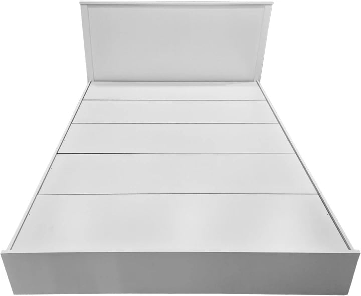 Krevat Athos, ngjyrë e bardhë, 160x200 cm