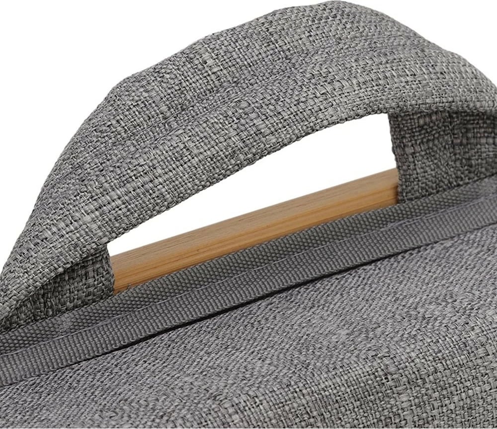 Podstavec laptopi Techly ICA-TBL 102 me bazë të butë, raft maus, 410x335mm, Gri/Dru