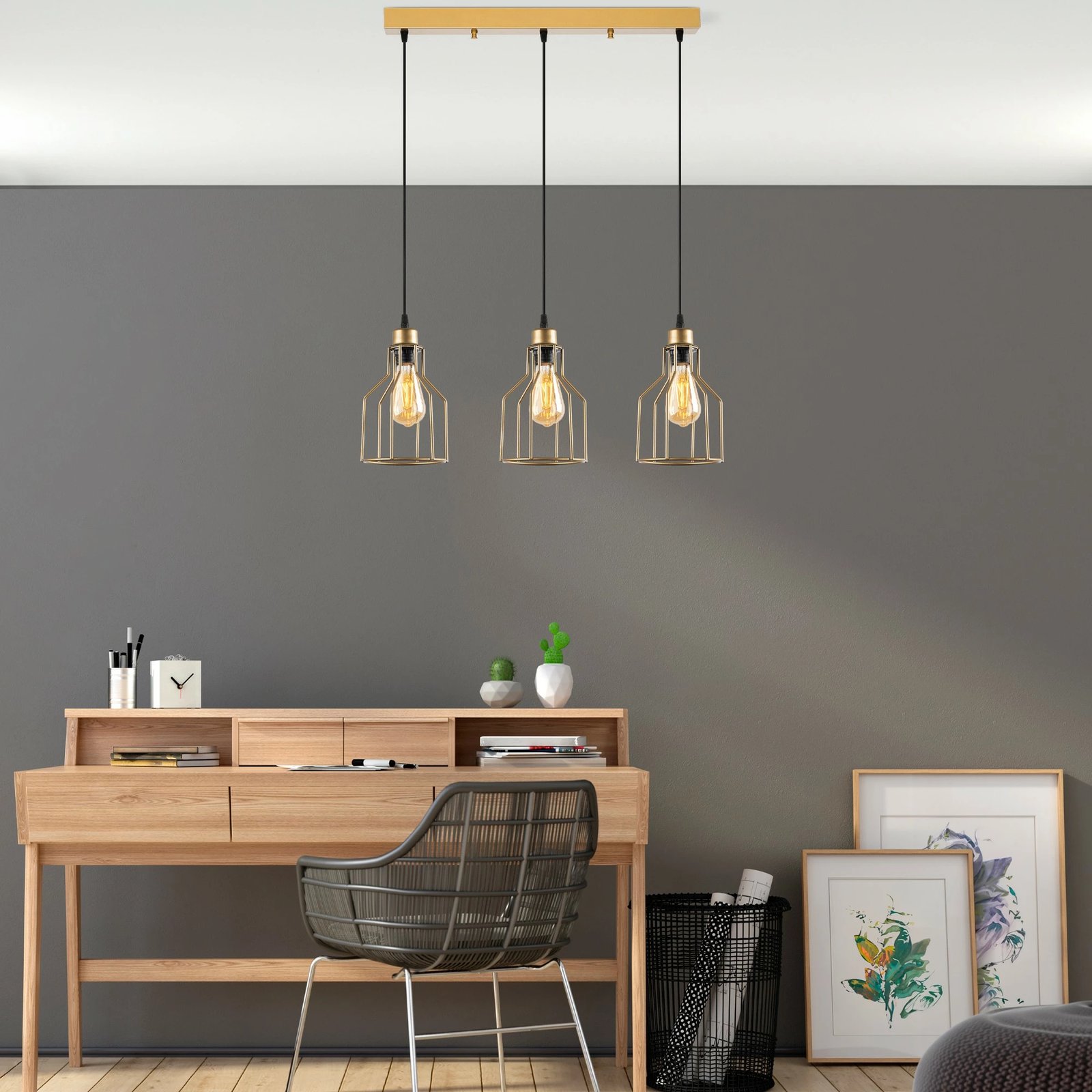 Llambë tavani Opviq, Kofı - N-1094-1, ngjyrë ari