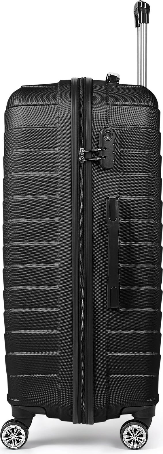 Set valixhesh (3 copë), Zoozie Bags, P55UCVLZ01, e zezë