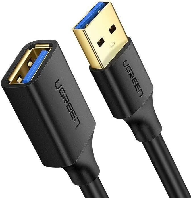 Kabllo zgjatuese USB 3.0 UGREEN 10368B, 1m, e zezë
