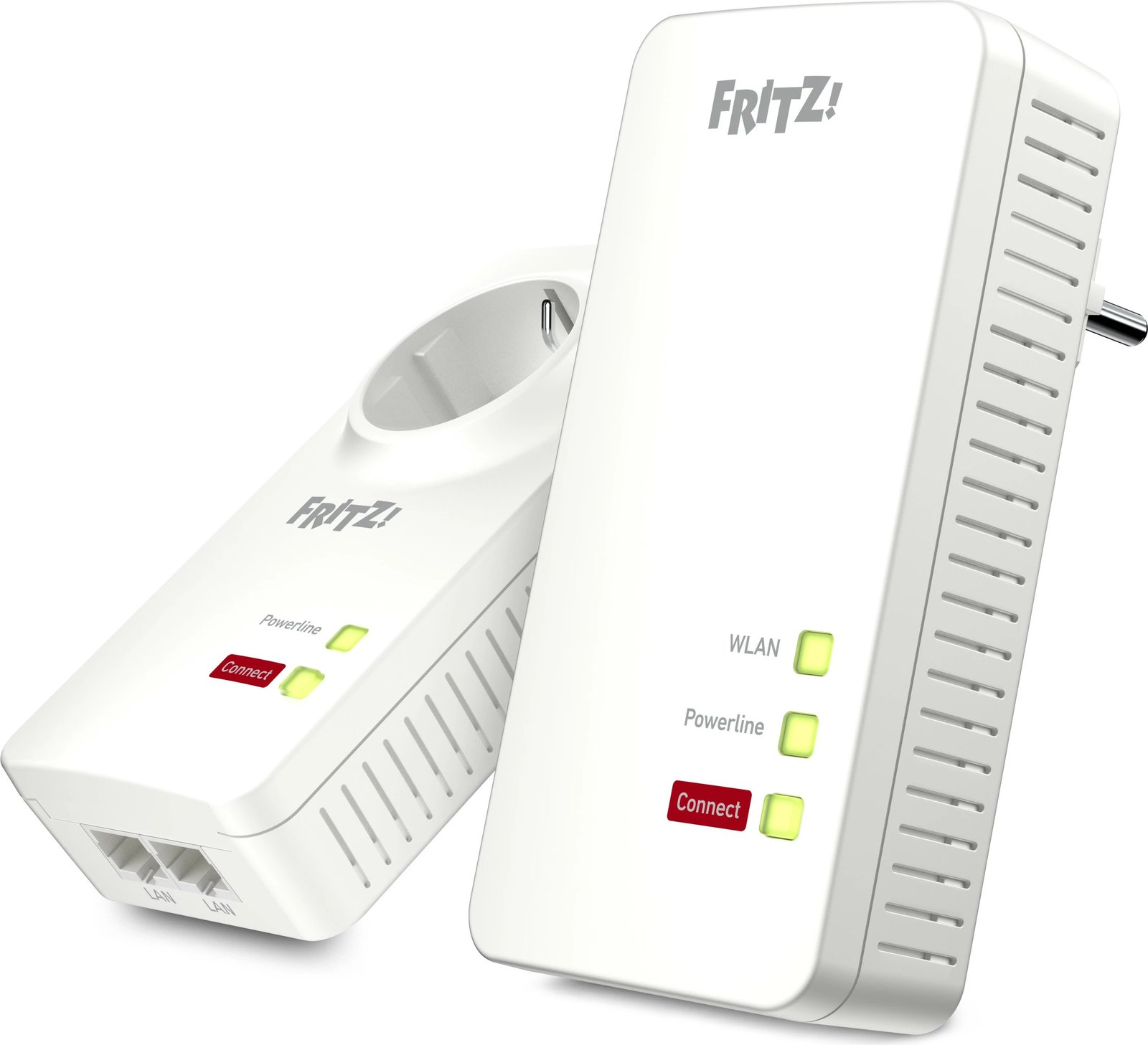 Powerline AVM FRITZ!Powerline 1260E WLAN Set, 1200 Mbit/s, e bardhë