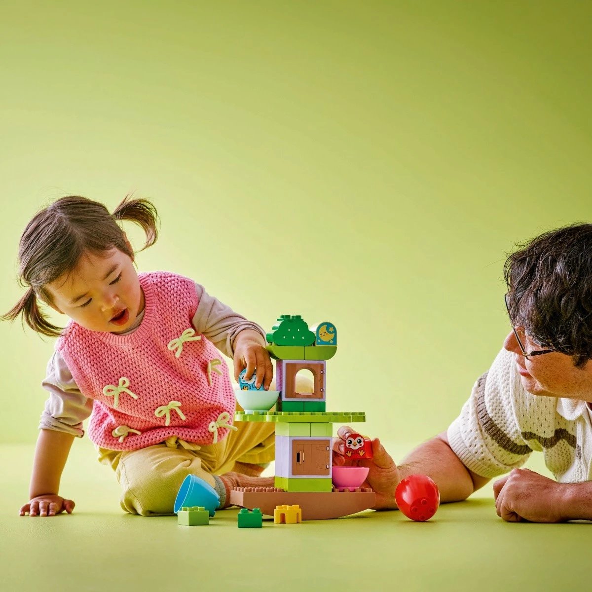 Set lodrash LEGO DUPLO 10440 Balancing Tree, 27 pjesë, shumëngjyrëshe