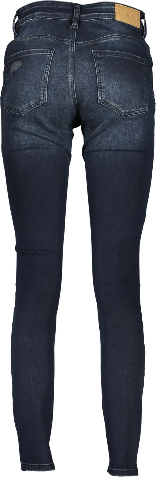 Pantallona xhins Desigual femra, blu