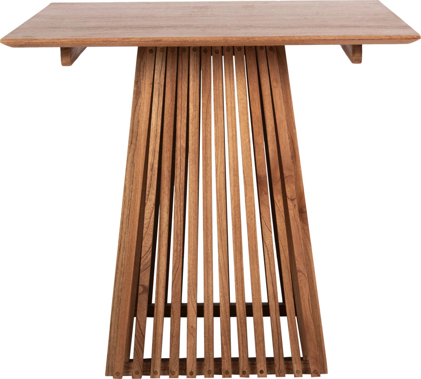 Tavolinë katrore për ngrënie, FRANTZ, dru MINDI, 80x80x75H cm