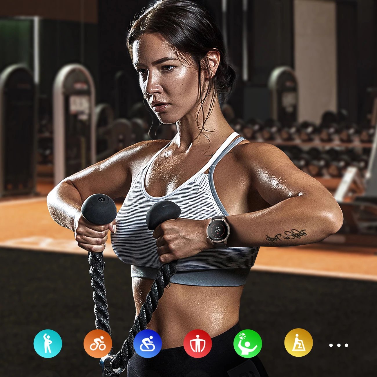 Smartwatch Joyroom JR-FV1 Venture Series, 1.43" AMOLED, 300 mAh, Bluetooth 5.3, i zi