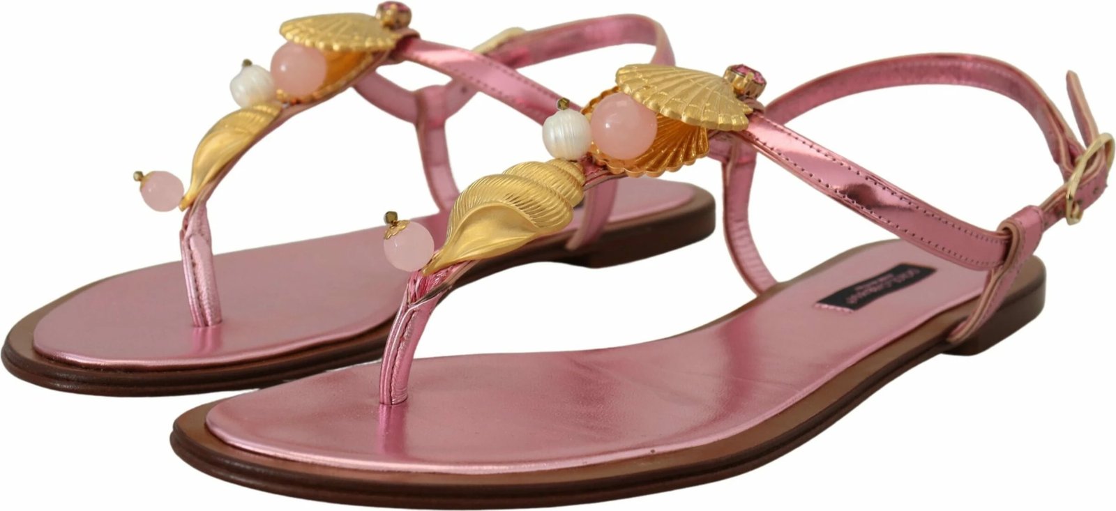 Sandale për femra Dolce & Gabbana, rozë