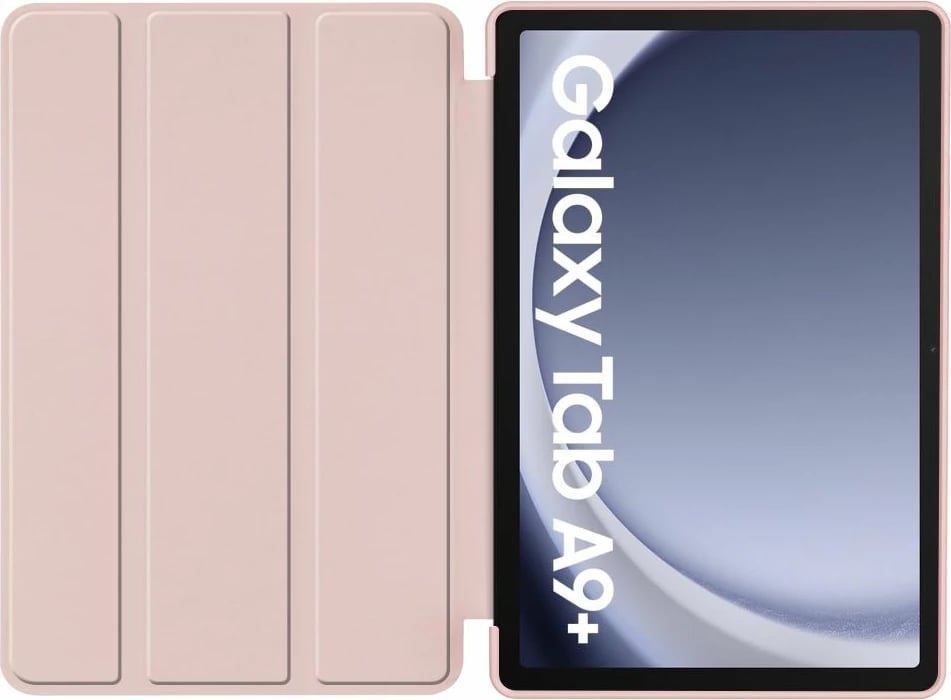 Mbështjellës Tech-Protect SmartCase për Samsung Galaxy Tab A9+ 11" X210/X215/X216, Rozë Marble