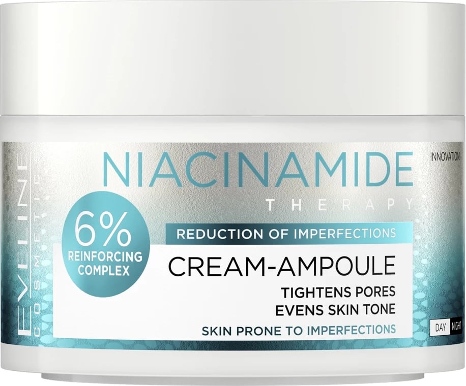 Krem për fytyrë për femra Eveline Cosmetics Niacinamide Therapy Cream Ampoule 50ml
