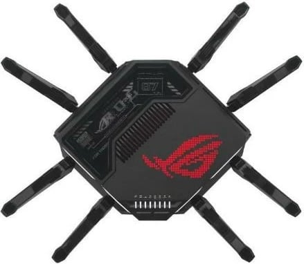 Router gaming Asus ROG Rapture GT-BE98, WiFi 7, 8 antena, 2x 10G porte, i zi