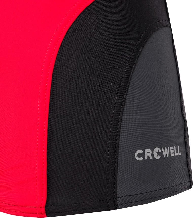 Shorce noti për meshkuj Crowell, zi-kuq-gri