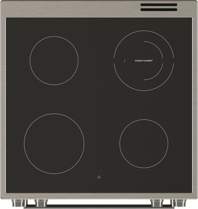 Sobë me induksion Whirlpool WS68V8CCXT, 4 zona, furrë, inox