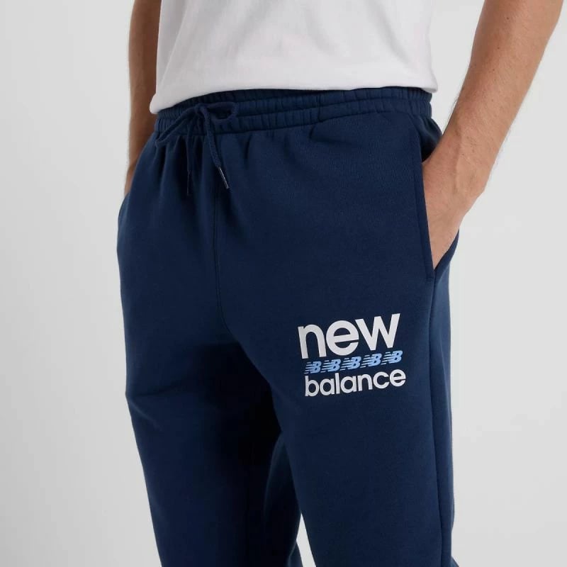 Pantallona sportive për meshkuj New Balance, navy blue