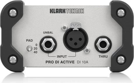 DI-box aktiv Klark Teknik DI 10A, 1-kanal