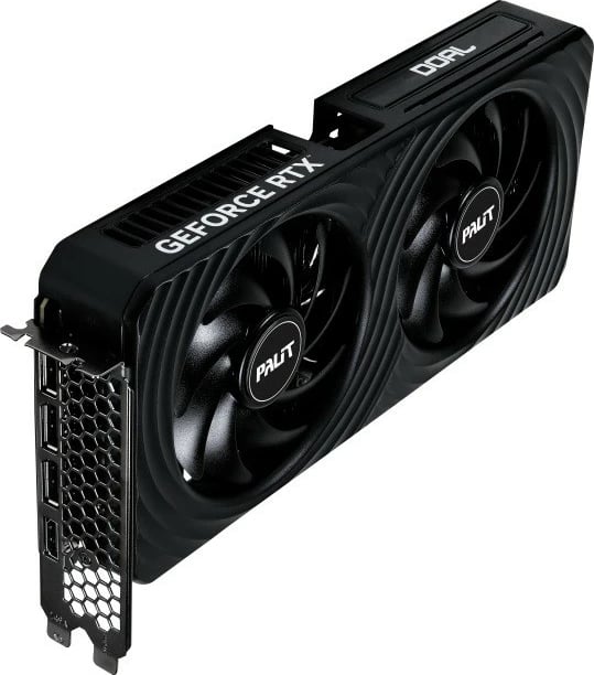 Kartë grafike Palit GeForce RTX 5060 Ti, 8 GB GDDR7, DUAL OC, PCI-E 5.0, e zezë