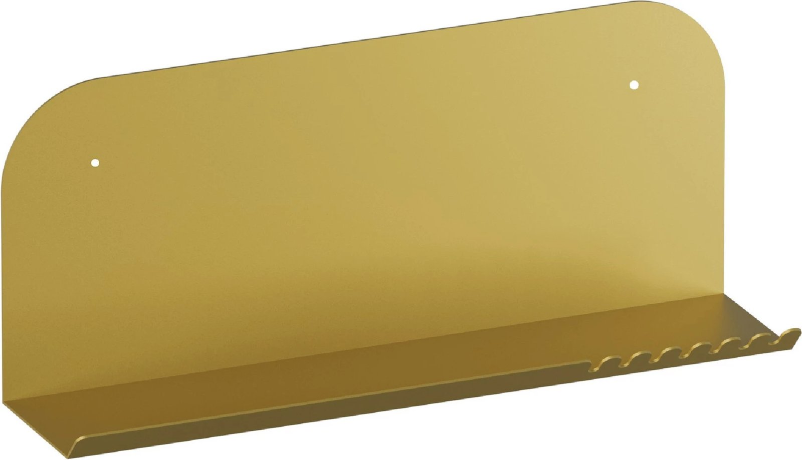 Raft muri metalik, ngjyrë ari, Hanah Home, Long Pouch