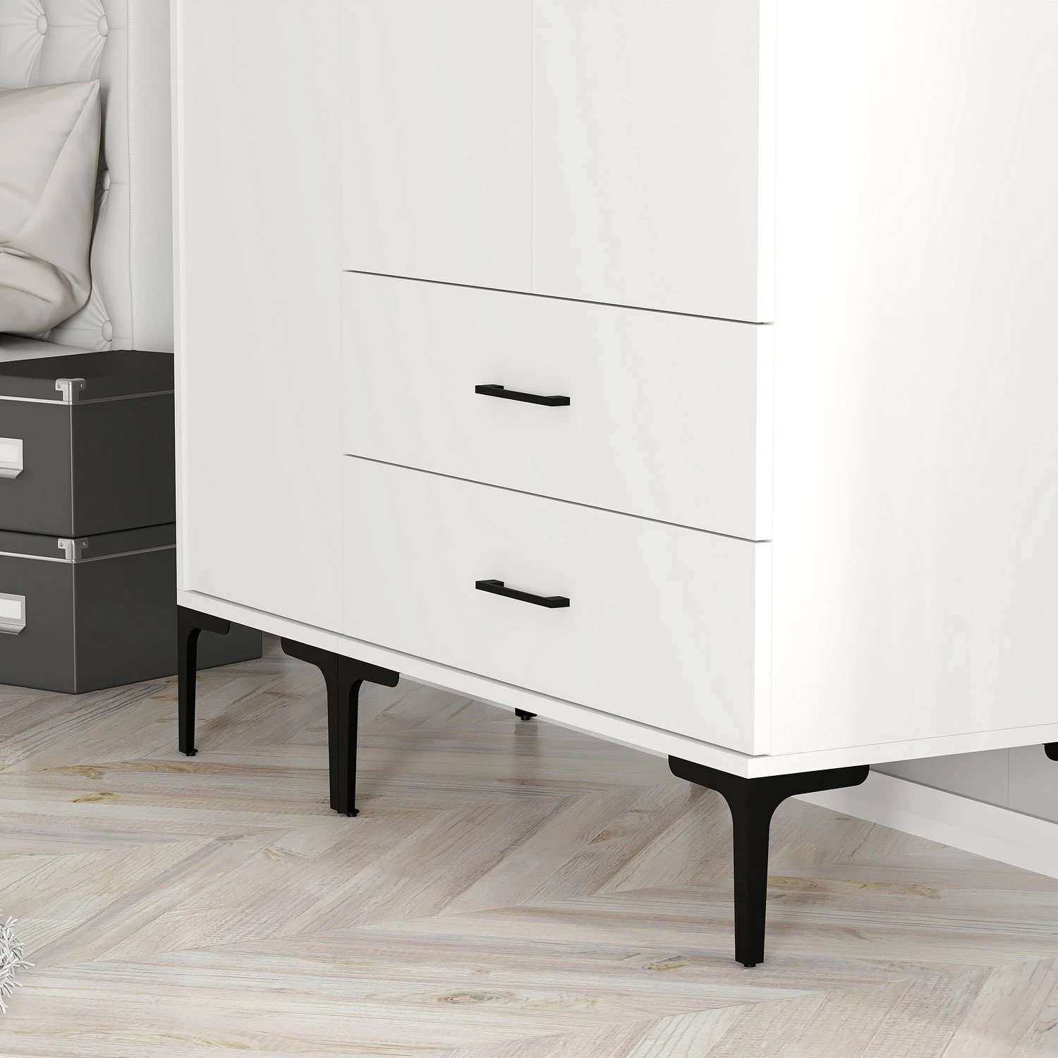 Dollap Skye Decor, Kumsal ST, i bardhë