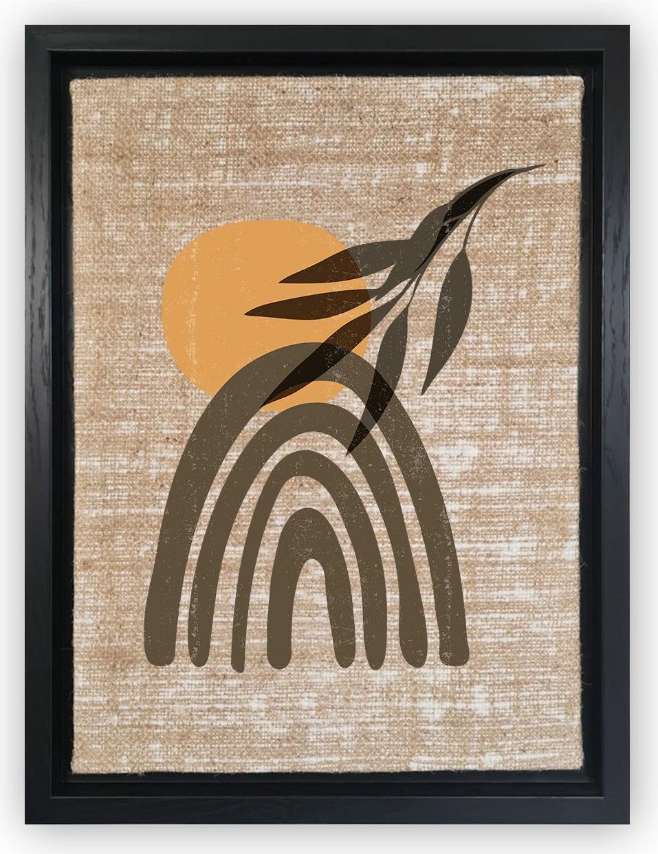 Pikturë dekorative në kanavacë, shumëngjyrëshe, Wallity LSJ91953854347 - 6696, 66x96cm