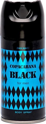 Deodorant spray për meshkuj Jean Marc Copacabana Black 150ml
