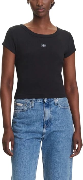 Maicë Calvin Klein Jeans femra e zezë