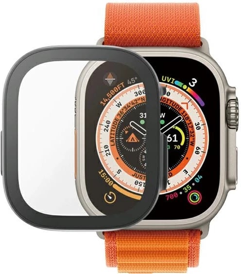 Mbështjellës PanzerGlass Full Body për Apple Watch Ultra 49mm, zi