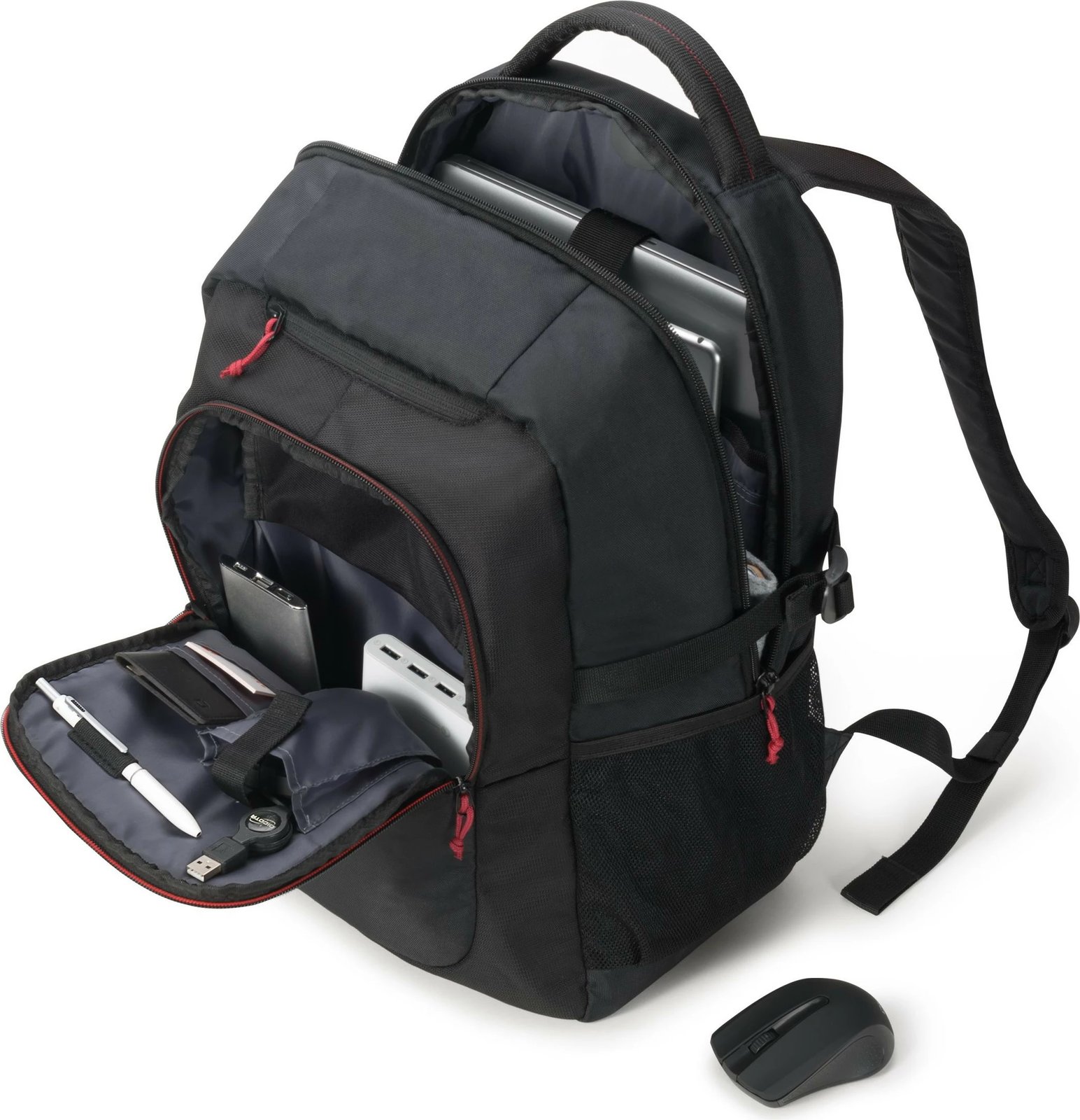 Shpinore DICOTA D31719, 15.6", 22L, e zezë