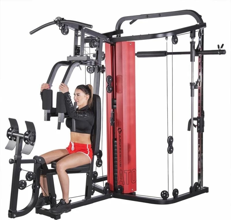 Pajisje fitnesi HMS për meshkuj, e zezë