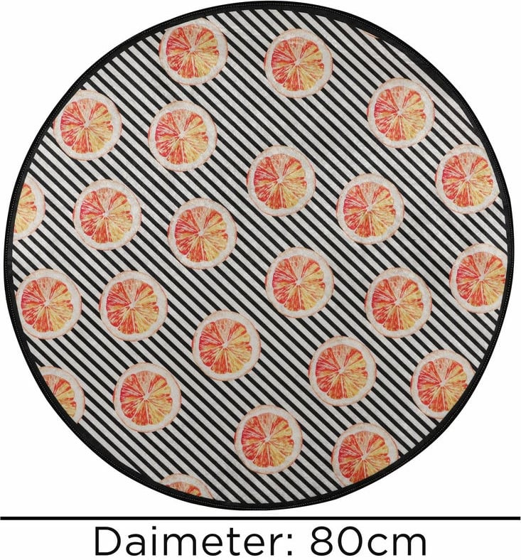 Tapet banje i rrumbullakët, Mijölnir, Tranche Circle Djt 80, shumëngjyrësh