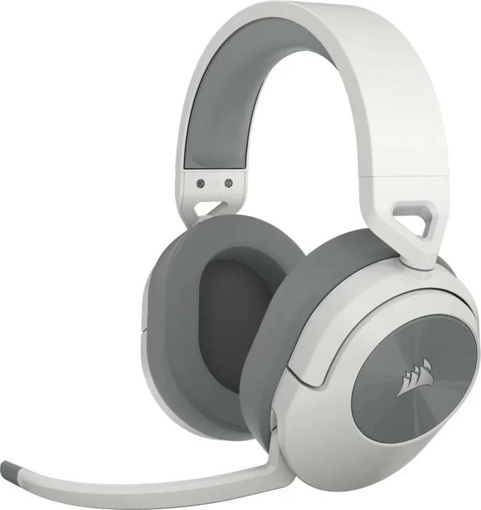 Kufje wireless Corsair HS55, gaming, mikrofon, Bluetooth, e bardhë