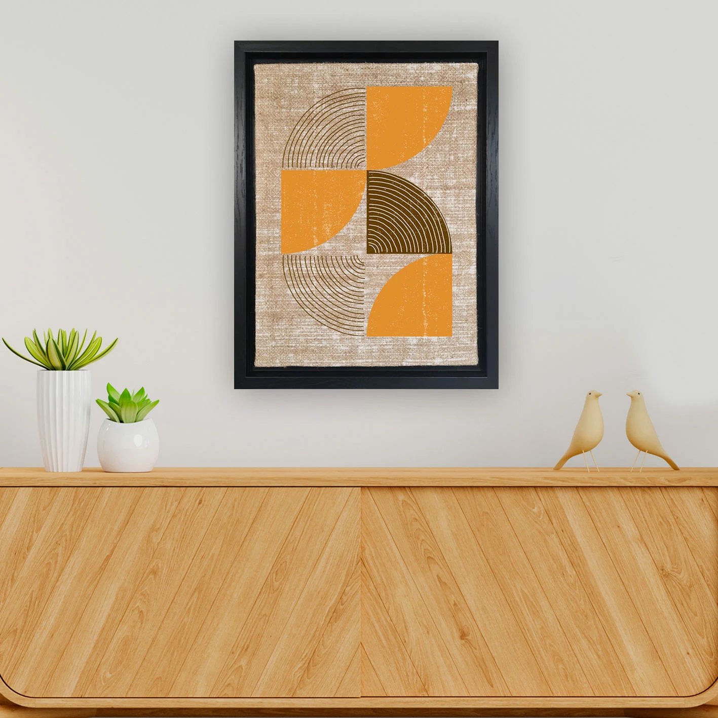 Pikturë dekorative në kanavacë, shumëngjyrëshe, Wallity, LSJ521801623601, 36x46cm