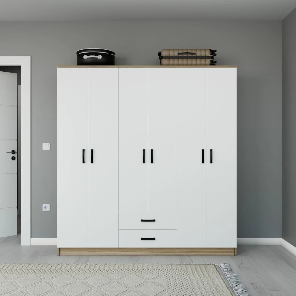 Dollap rrobash Skye Decor, Yaman 1600-75, ngjyrë arre e çelët