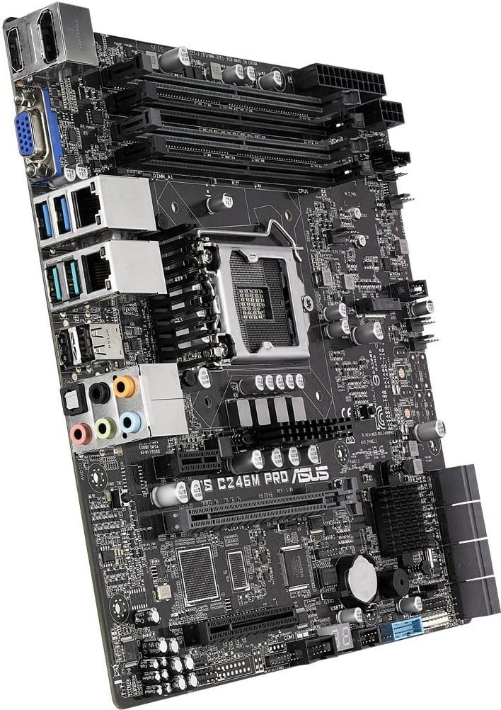 Pllakë amë Asus WS C246M PRO Intel, 64GB