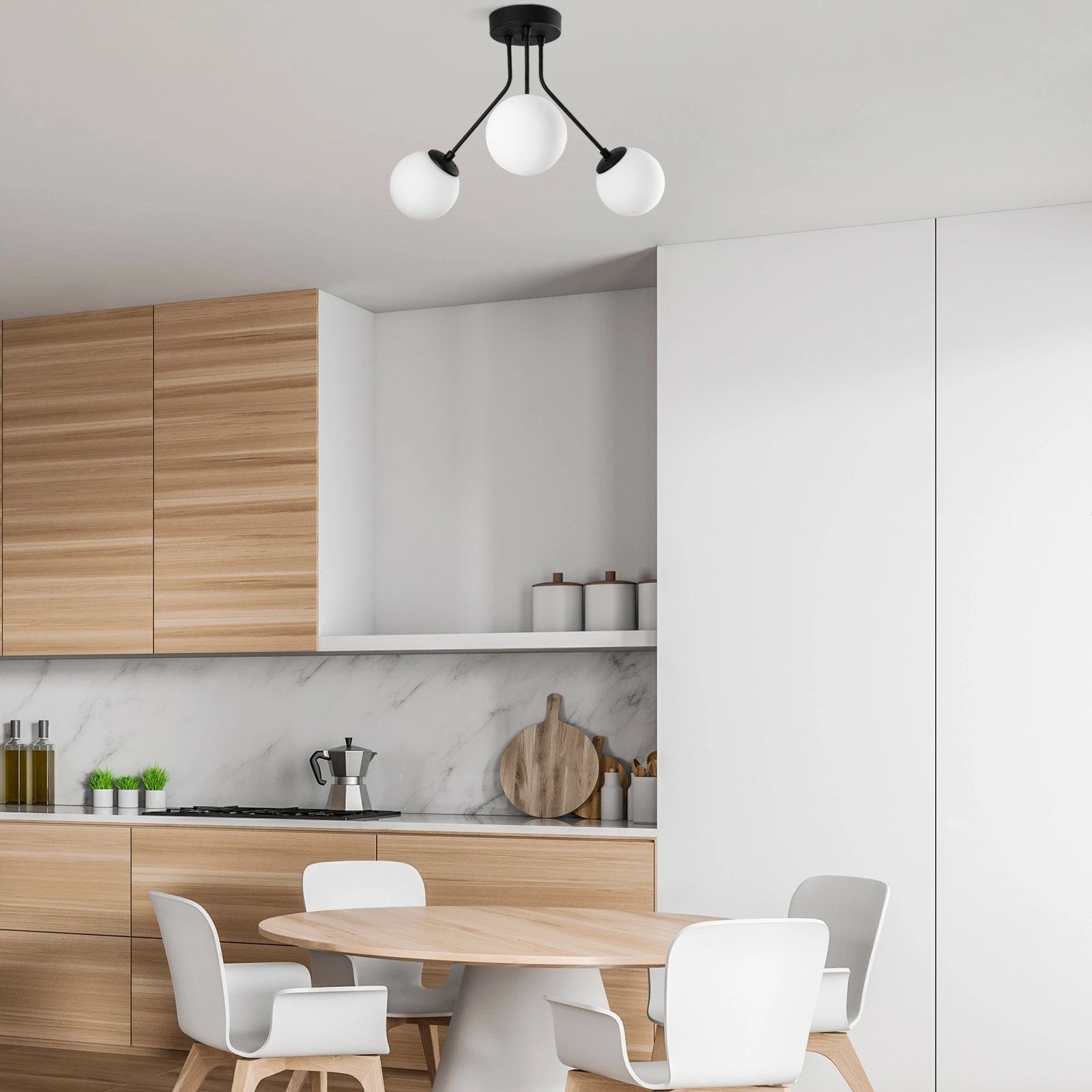 Llambë tavani Opviq, Orion - 13955, ngjyrë e zezë