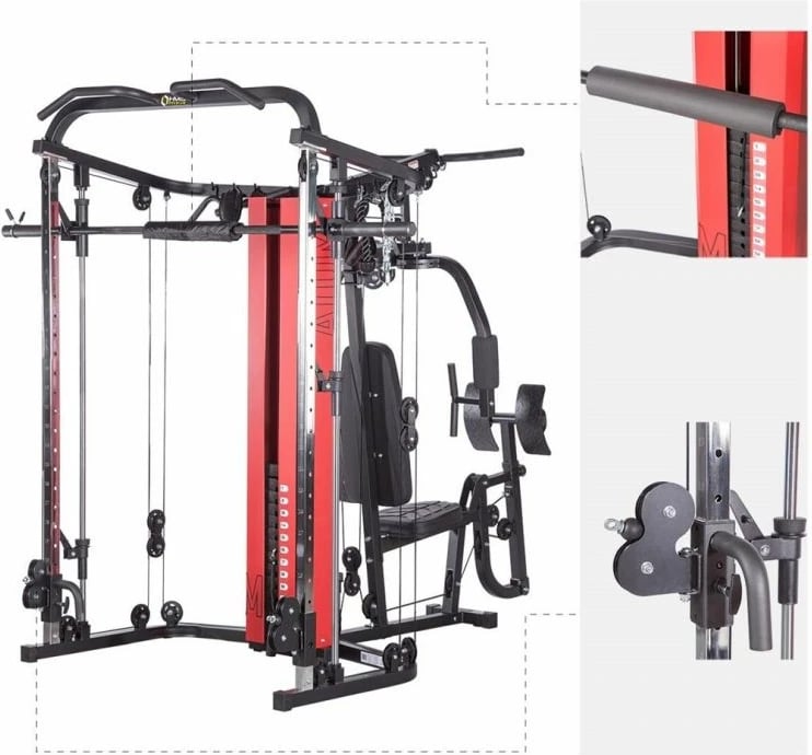 Pajisje fitnesi HMS për meshkuj, e zezë