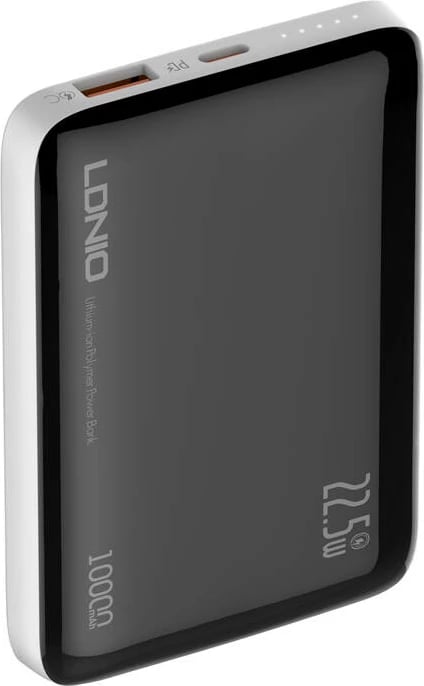 Powerbank LDNIO PQ25 10000mAh, 22.5W, USB-C, e zezë