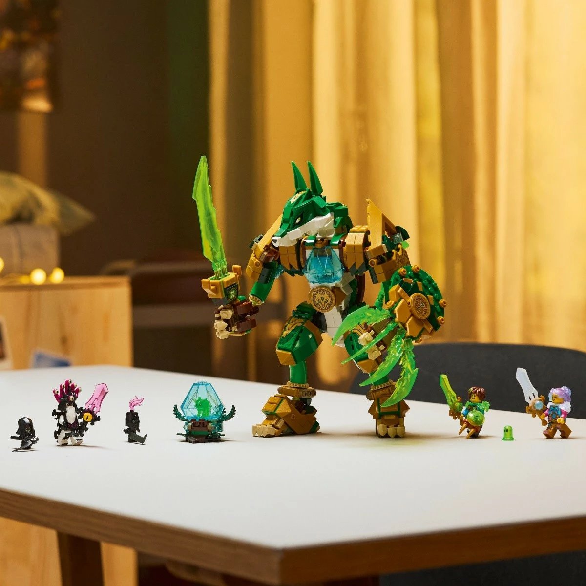 Set ndërtimi LEGO DREAMZzz 71508 Fox Mech-Guard, 883 pjesë, 2-në-1, 9+ vjeç