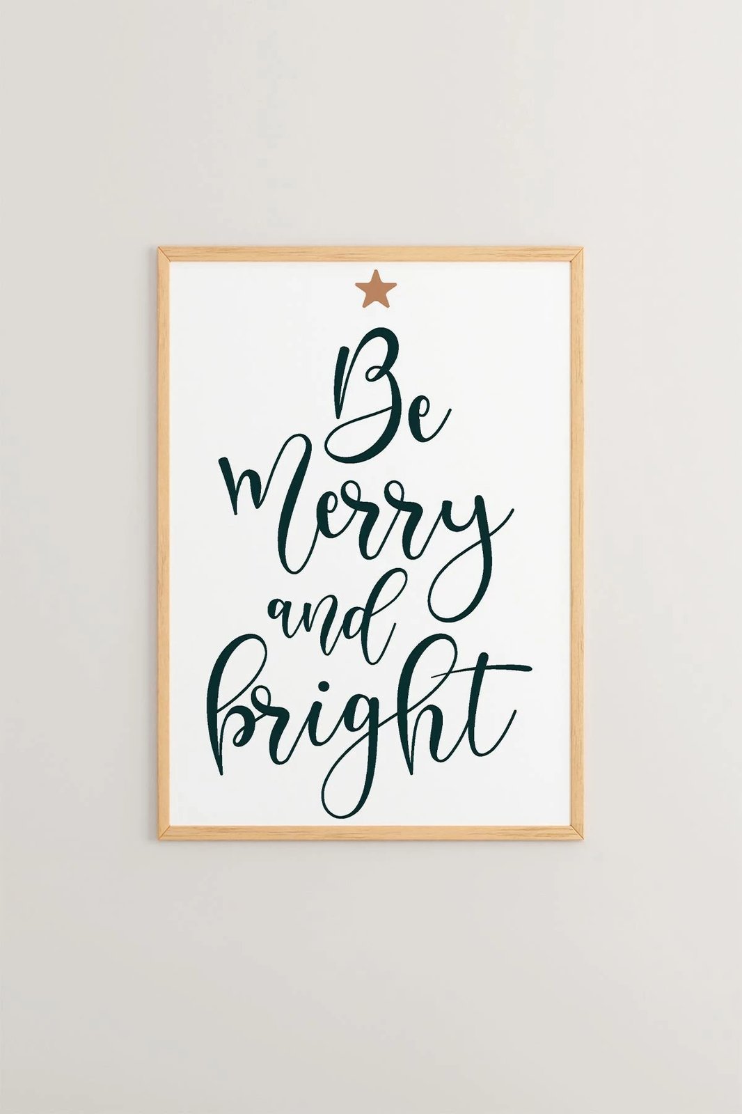 Pikturë dekorative me kornizë, shumëngjyrëshe, Wallity, Nwyearsngmdl60, 33x48cm